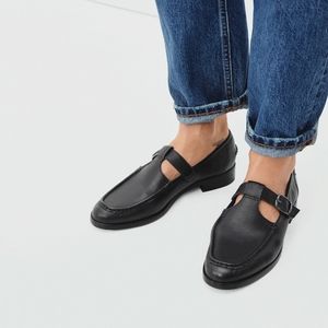 Everlane Mary Jane Loafer Black sz 8